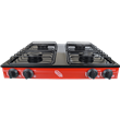 Parrilla IUSA 604979  4 Quemadores  Gas LP  Color Rojo