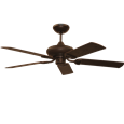 Ventilador Modelo Habana Color Chocolate EV1142
