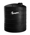 Tanque Rotoplas 10,000 Litros Reforzado 40%, Color Negro, Modelo 550050