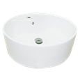 Lavabo Vita Blanco  Sobreponer  Con Contra  46.5 x 46.5 x 15 cm