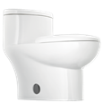 Inodoro American Standard One Piece Doble Descarga Tofino con Asiento Blanco PM7308