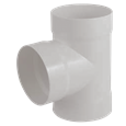 Tee Sanitaria Cementable 38mm PT5035