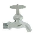 Llave de Agua con Pico Cromado, Modelo 18CR, Urrea