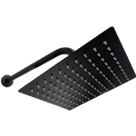 1161835 REGADERA PLATO CUAD. 8PULG BRAZO CHAPETON 4518C.2