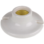 Portalámpara Redondo de Porcelana 102 mm 660W 127V – Modelo 310732 (CAT 134)