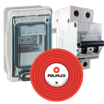 Interruptor Termomagnético Bticino FN82CEW20  2 Polos 20A Riel DIN