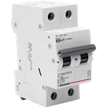 Interruptor Termomagnético Mini Din Bticino FN82CEW25 2 Polos 25A