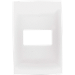 CI0-PLA01-BLA PLACA 1 MODULO CIEN BLANCO