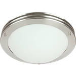 Plafón Gamberi Satinado 120W E27x2 PTL-7080/S