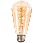 Foco Filamento LED Espiral 4.5W E26 2700K ST21D