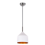 CTL-7432/B LUM SUSP AUVA BCO/COBR 060W 100-240V E27