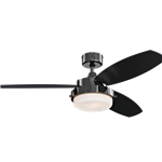 Ventilador Alloy Gunmetal 42" c/Luz 78764