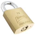 Candado de latón macizo Phillips 13 GC 45 mm gancho corto