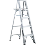 Escalera tijera doméstica de aluminio Cuprum 608-05N 4 peldaños