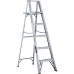 Escalera tijera doméstica de aluminio Cuprum 608-06N 5 peldaños