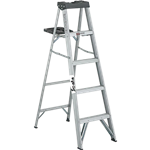 Escalera tijera doméstica de aluminio Scala SC-2314-05 4 peldaños