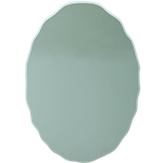 Espejo Biselado con Grabado Ondulado | 60x40 cm | Sin Marco