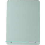 Espejo EM023 con Repisa | 50x70 cm | Sin Lámpara | Marco Plata