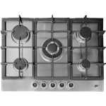 Parrilla EB Técnica EB-484  70 cm  5 Quemadores  Acero Inoxidable