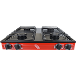 Parrilla IUSA 604979  4 Quemadores  Gas LP  Color Rojo