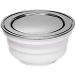 Coladera universal redonda Push con check antiolores Fleximatic 2249