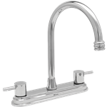 Mezcladora Dica 4321 para Cocina  Palanca Minimalista  8" Cromo