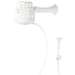 REGADERA ELÉCTRICA DE TRES TEMP C/BZO CHAP Y REGADERA D/MANO 4530EL BLANCO