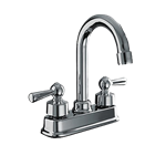 Mezcladora para Lavabo 4" con Manerales Tipo Palanca, Modelo 67PN Niza, Urrea