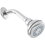 REGADERA 4507B LIMP FACIL C/B CROMO DICA