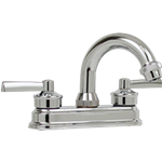 Mezcladora Rugo 24TP para Lavabo  4”  Cartucho Cerámico  Cromo