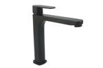Monomando Ecológico Alto para Lavabo, Acabado Negro Mate, Modelo 4440.2, Dica