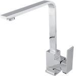 Monomando Ecológico Dica 4087 para Fregadero  Acabado Cromo  Alta Durabilidad