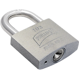 Candado de hierro Phillips 103 GL 45 mm gancho largo