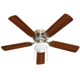 Ventilador de Techo Benelux Santorini 42" 5 Aspas MDF Café EV1079