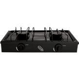 Parrilla IUSA 604974  2 Quemadores  Gas LP  Color Negro