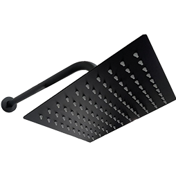 1161835 REGADERA PLATO CUAD. 8PULG BRAZO CHAPETON 4518C.2