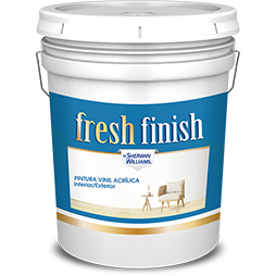 Pintura vinílica blanca Fresh Finish 19 L Sherwin Williams