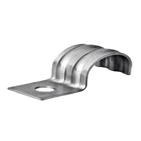 Abrazadera tipo uña de acero electrogalvanizado 1/2 pulgada tubo rígido reforzado EA2037