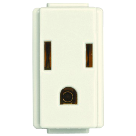 Contacto Modus Duplex Polarizado Marfil EC4225