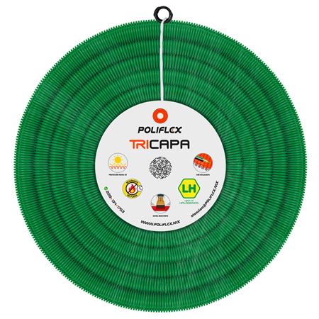 Poliflex Verde Edificación Vertical con Guía 19 mm EF4031