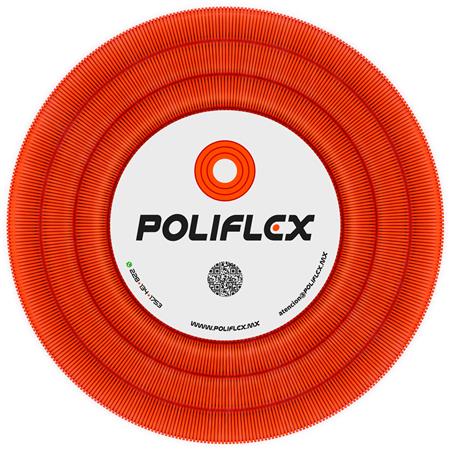 Poliflex Naranja Capa Interna Lisa 38 mm EF4119