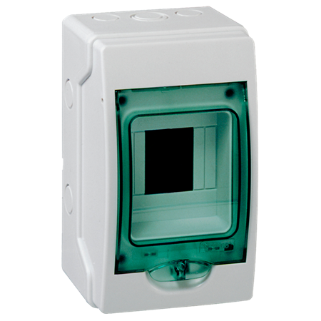 Gabinete Kaedra con Riel DIN 4 Módulos EL8105