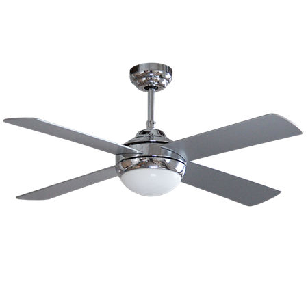 Ventilador de Techo Benelux Ibiza 48" 4 Aspas MDF Cromado EV1082