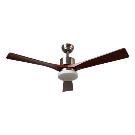 Ventilador de Techo Masterfan 52" Luz y Control WiFi Satinado Cava EV1112