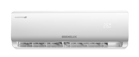 Aire Acondicionado Minisplit Benelux Inverter 12.000 BTUs 1 Tonelada 220V EV1433