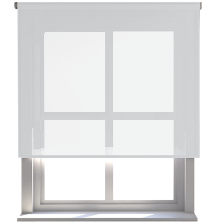 Persiana Homewell Translúcida Blanca 140x180cm PD0336