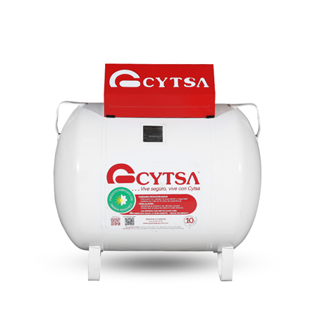 Tanque Estacionario CYTSA con Regulador Horizontal 180L PF2002