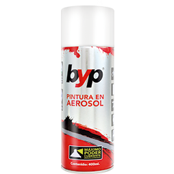 Aerosol blanco mate BYP ABM 400 ml