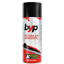 Aerosol negro mate BYP ANM 400 ml