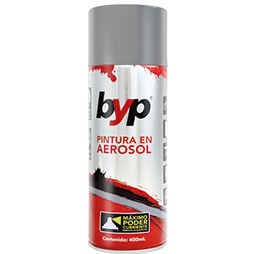 Aerosol gris máquina brillante BYP AGR 400 ml